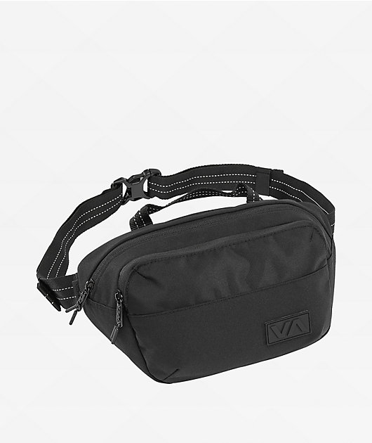 RVCA Surplus Black Fanny Pack
