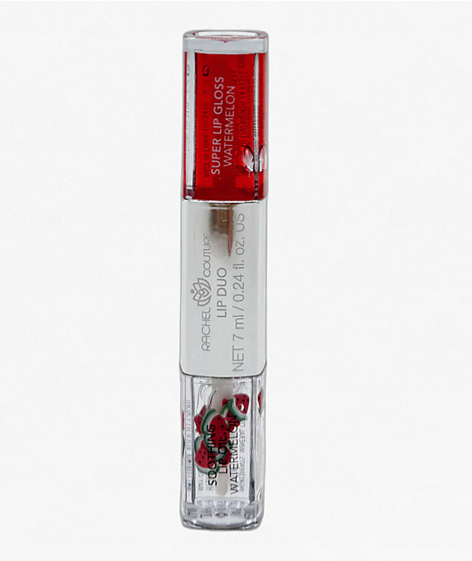 Rachel Couture Fruity Duo Watermelon Lip Gloss & Lip Oil