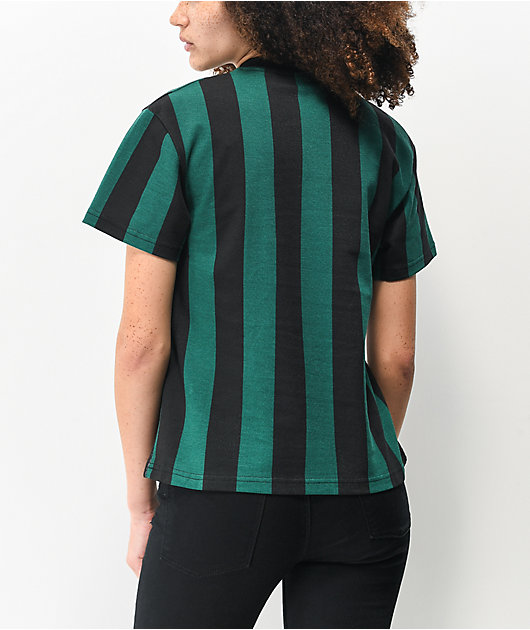 ragged priest black jeans with stripes