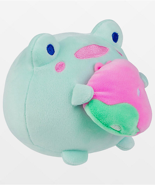Rainy Lune Friend The Frog Strawberry Plush Toy