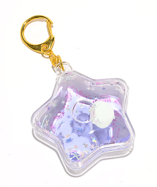 Rainylune Star Purple Liquid Bag Charm