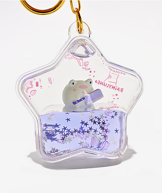 Rainylune Star Purple Liquid Bag Charm