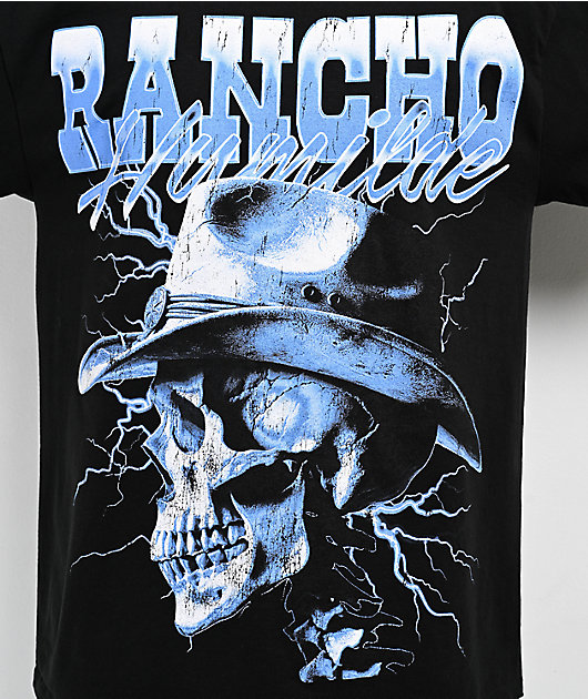 Rancho Humilde Cowboy Black T-Shirt