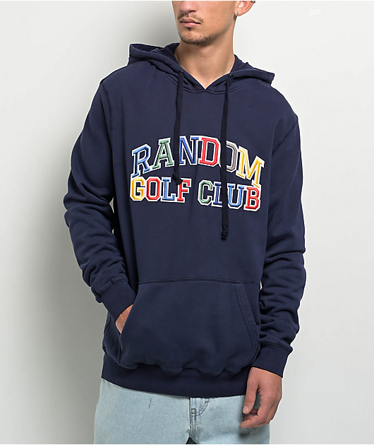 Random Golf Club Collegiate Navy Hoodie | Zumiez