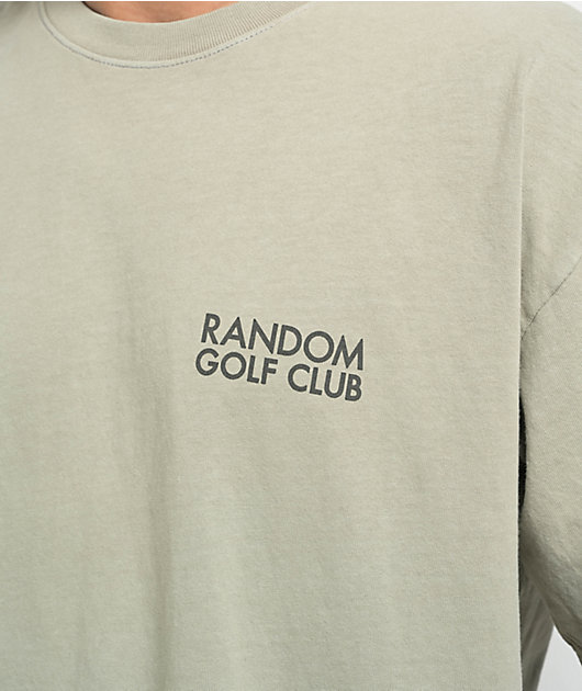 Random Golf Club Pace Of Play Clubhouse Green T-Shirt