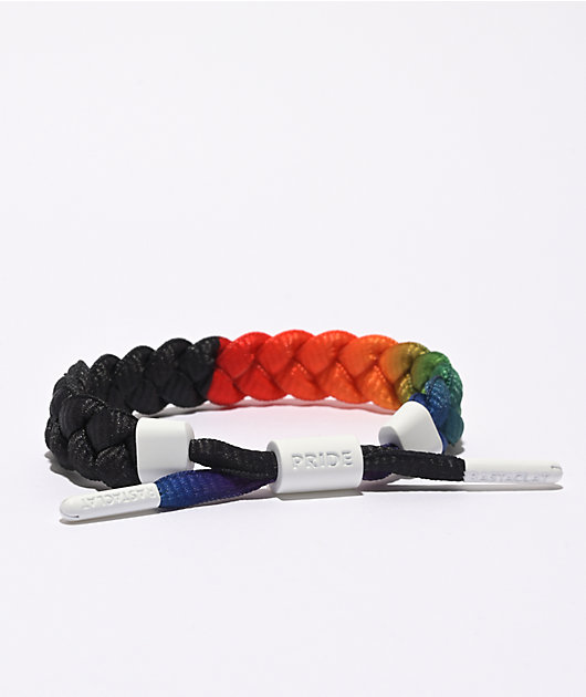 Rastaclat Pride 2022 pulsera trenzada de arcoiris