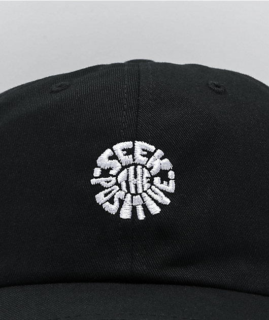 Rastaclat Seek The Positive Black Strapback Hat