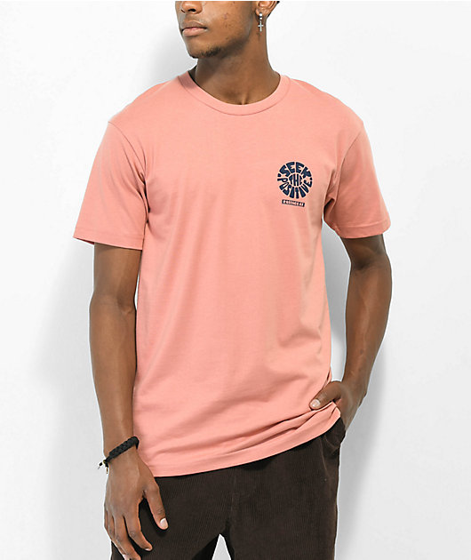 Rastaclat Seek The Positive Crest camiseta rosa