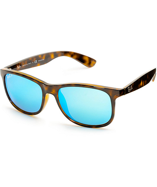 ray ban andy tortoise