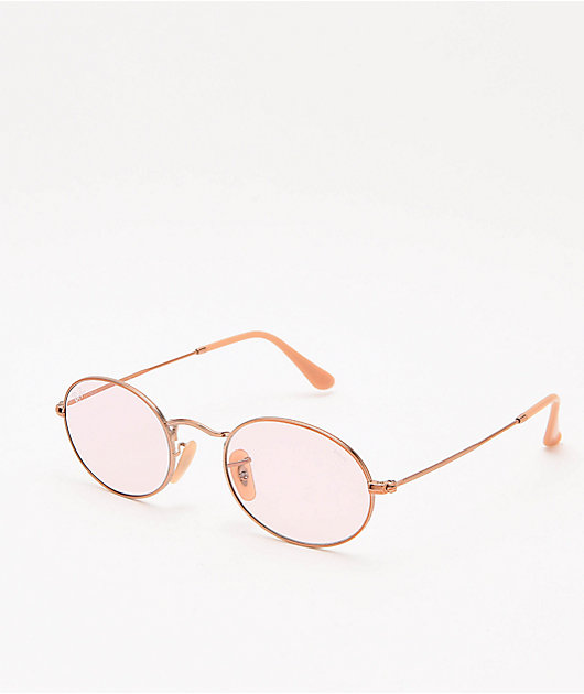 Ray-Ban ORB3547N Evolve Light Pink Sunglasses