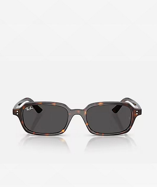 Ray-Ban Zuri Polished Havana & Dark Grey Sunglasses