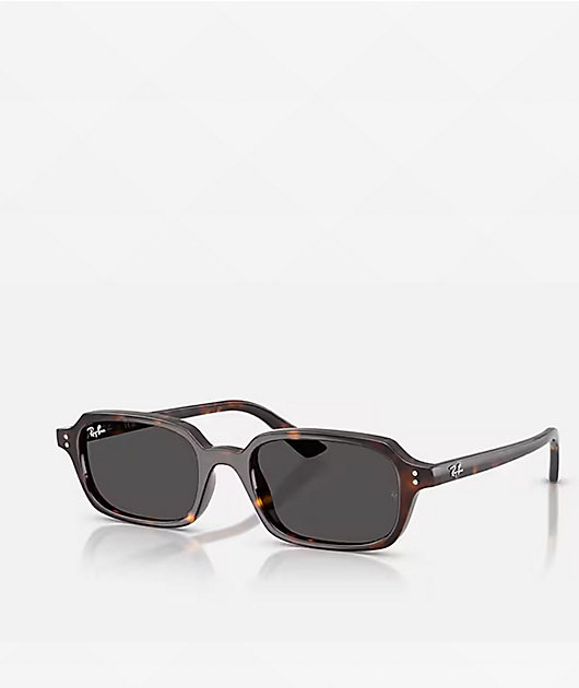 Ray-Ban Zuri Polished Havana & Dark Grey Sunglasses