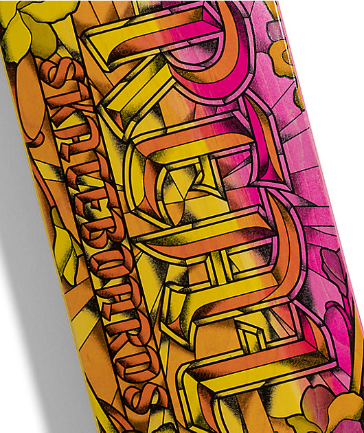 Real Skateboards Chromatic Cathedral Skateboard Deck - Thumbnail 5