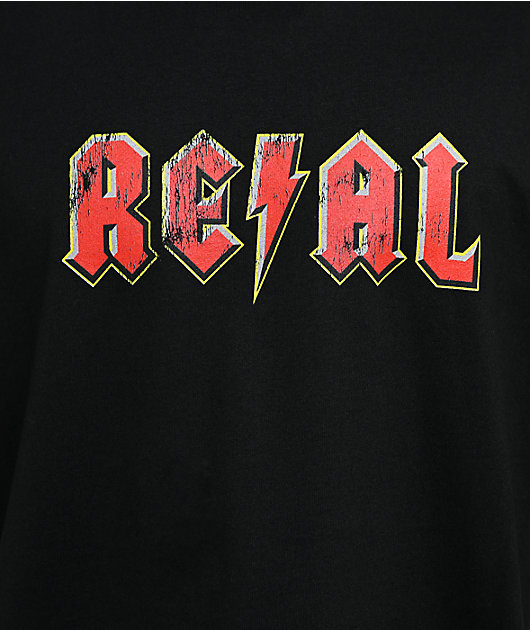 Real Deeds Black T-Shirt