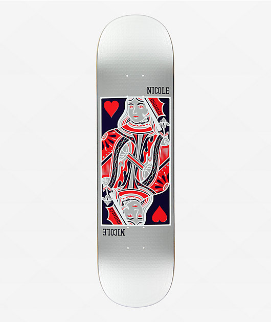 Real Hause Queen Of Hearts 8.0" Skateboard Deck