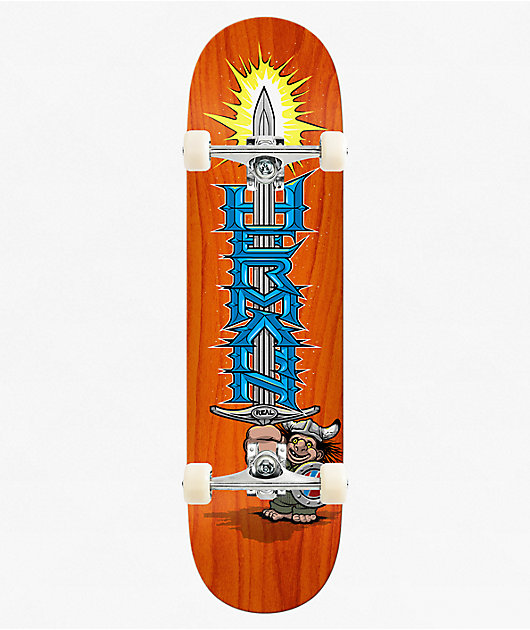 Real Hermann Mighty 8.5" Assembled Skateboard Complete
