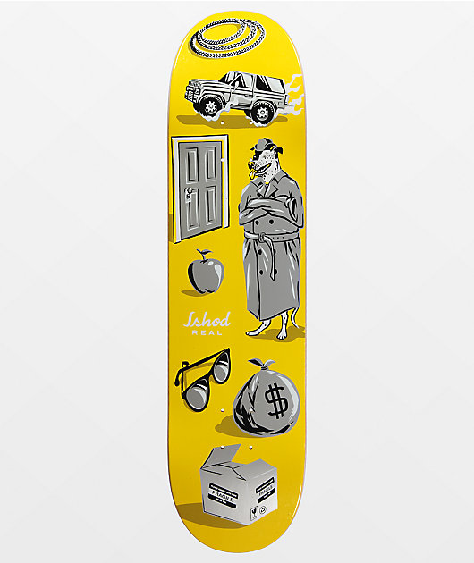 Real Ishod Revealing 8.06" Skateboard Deck