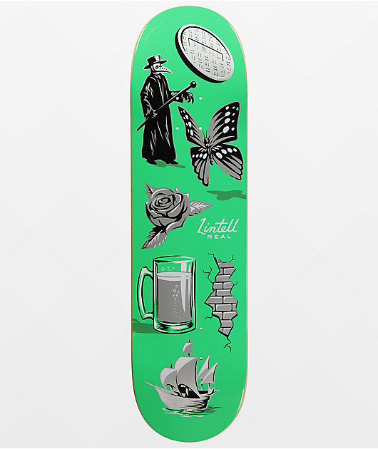 Real Lintell Revealing 8.28" Skateboard Deck