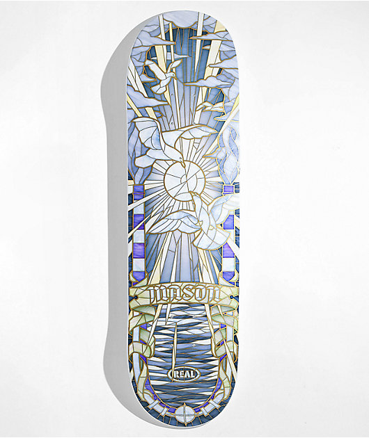 Planche De Skate Real - Modèle Quim Cardona - Années 90 - Rare - Occasion Avec Marques D'usure