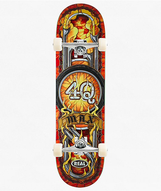 Real Schaff 4Q Cathedral 8.5" Assembled Skateboard Complete