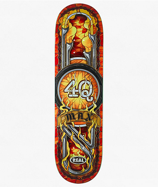 Real Schaff 4Q Cathedral 8.5" Skateboard Deck