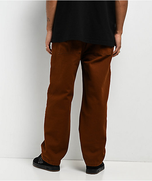 Real Tough Threads Double Knee Black Loose Fit Pants | Zumiez