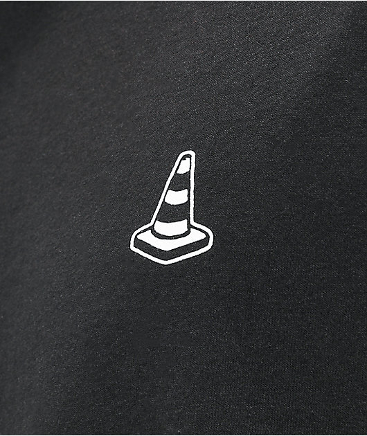 Reality To Idea Cone Black T-Shirt
