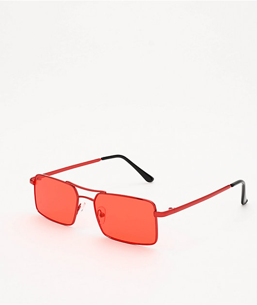 all red sunglasses