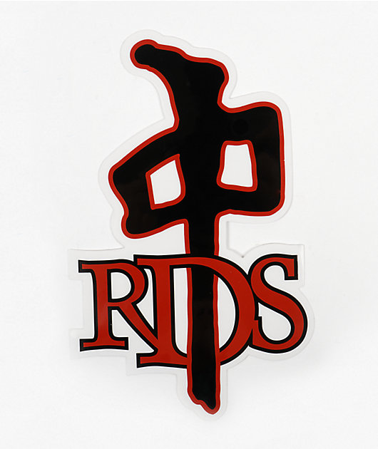 Red Dragons OG Large Sticker