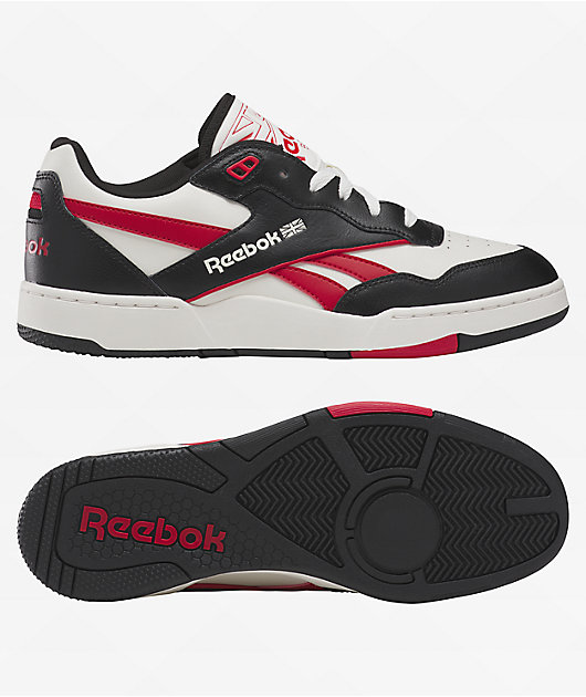 Reebok BB4000 II White, Black Red Shoes Zumiez