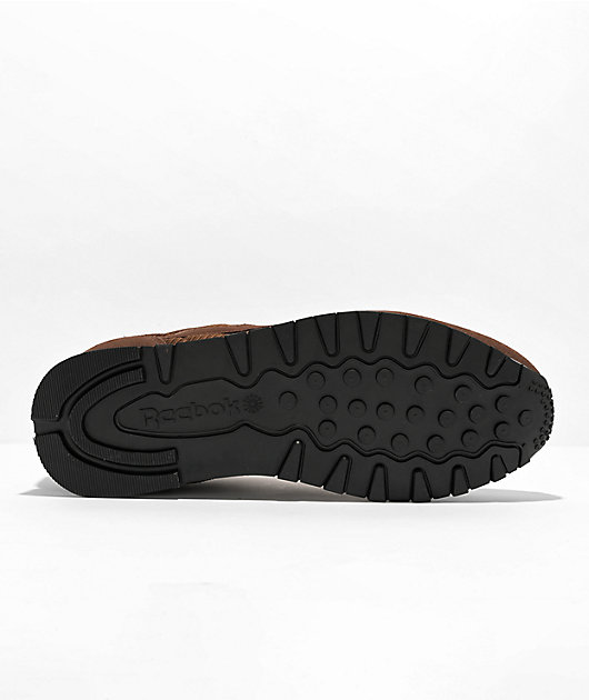 Reebok CL Premium zapatos de skate de marrón y negro
