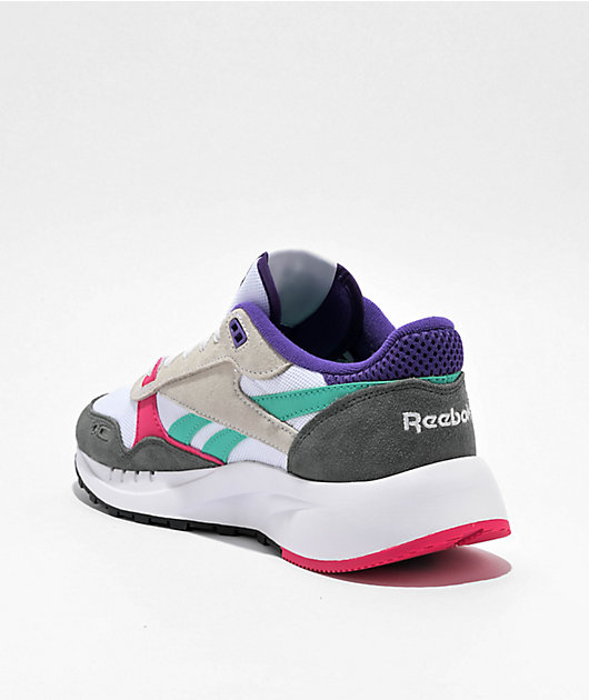 Reebok grey and pink online