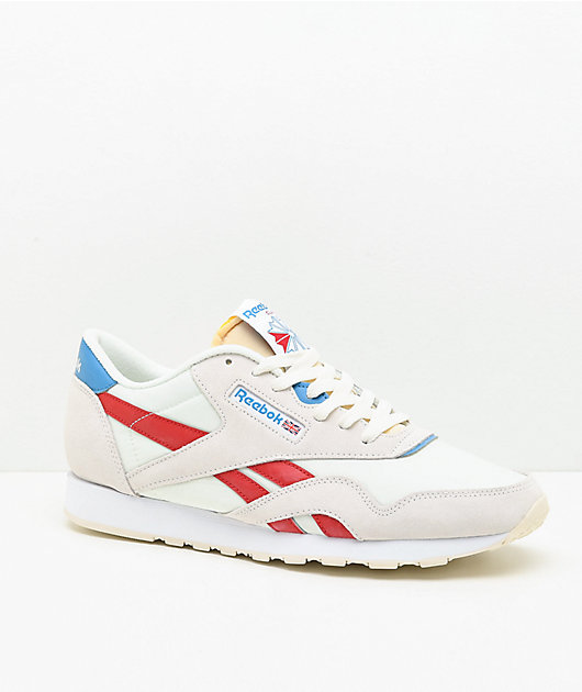 classic leather nylon reebok