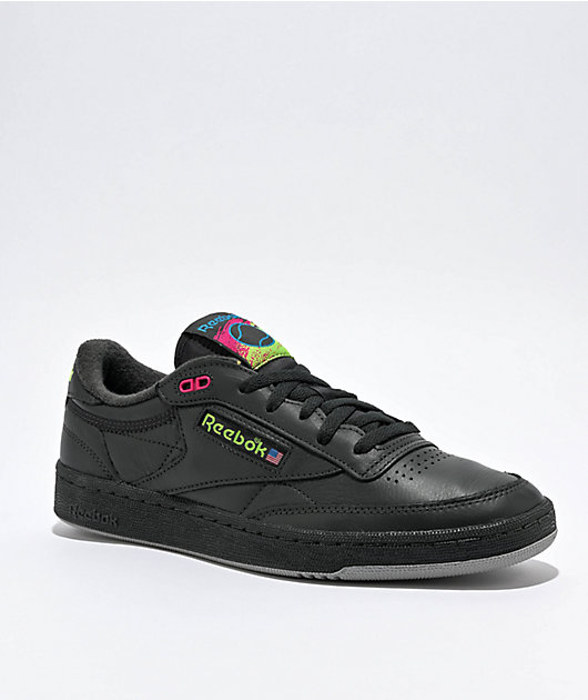 Reebok Club C 85 Revenge Vintage Black Shoes Zumiez