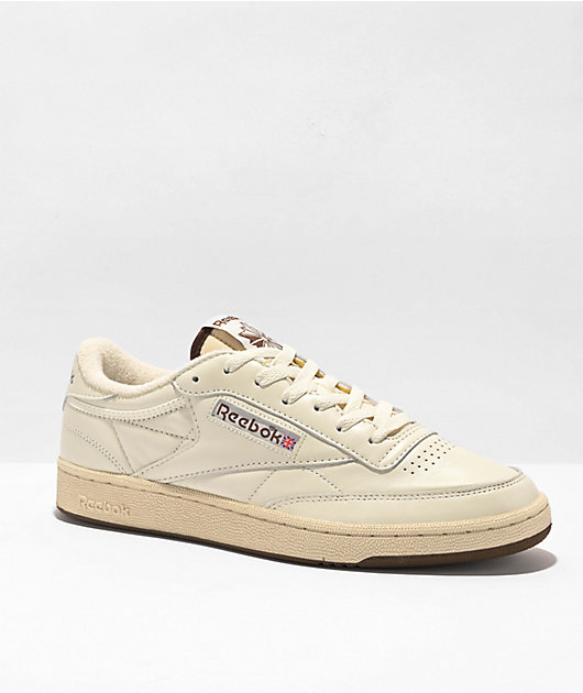 Reebok Club C 85 Vintage Chalk Brown Shoes