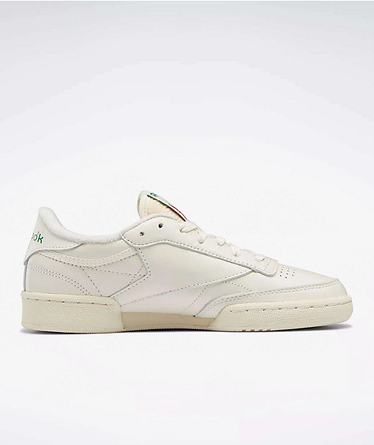 Reebok Club C 85 Vintage Chalk & Glen Green Shoes