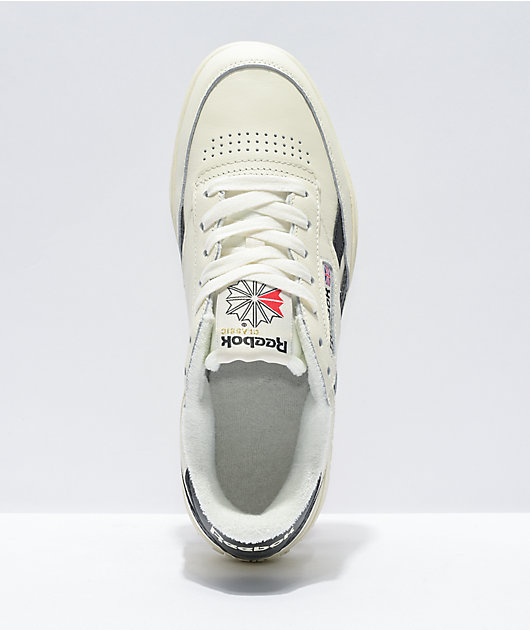 White reebok outlet club c