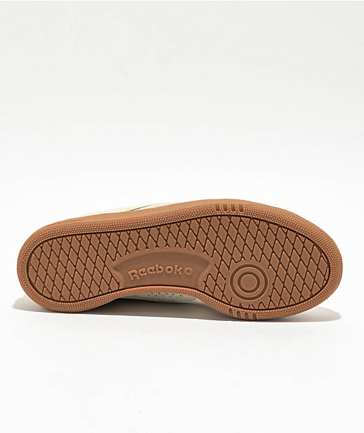 Reebok Club C Grounds UK Classic Beige Gum Shoes Zumiez