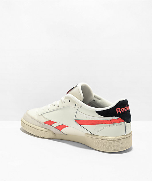 Reebok Club Shoes C White Revenge | Zumiez & Varsity Orange