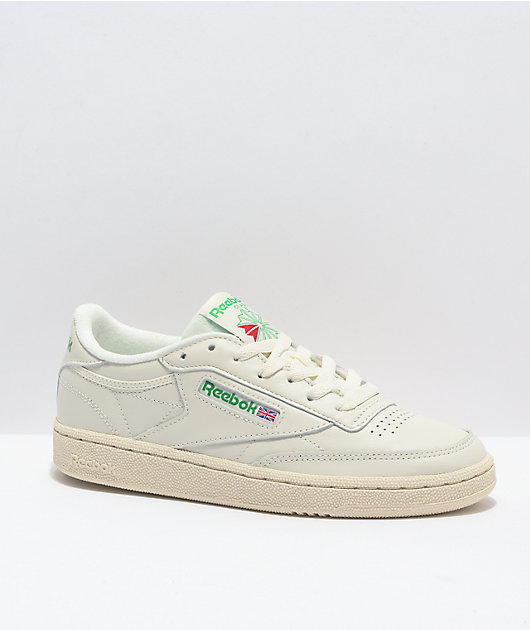 Reebok trainers green sales