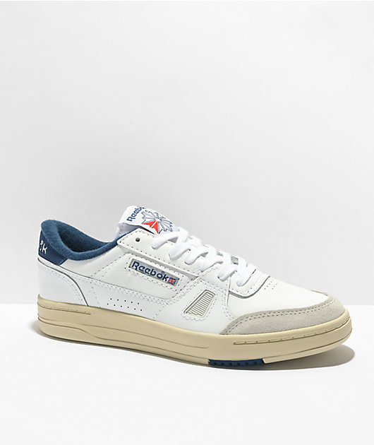 Reebok LT Court White Batik Shoes Zumiez