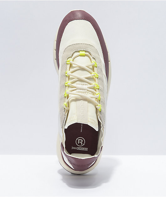 Reebok Legacy 83 White & Maroon Shoes