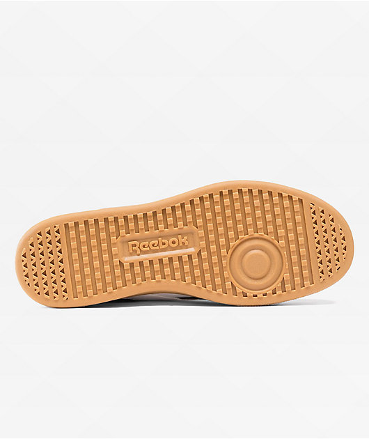 Reebok Smash Edge White, Black & Gum Shoes