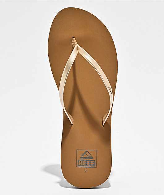 Reef Bliss Nights Tan & Champagne Sandals