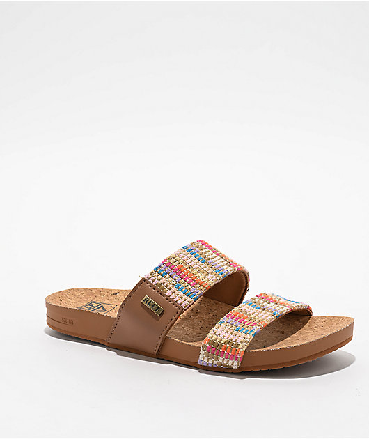 Reef Cushion Vista Beachy Woven Sandals Zumiez