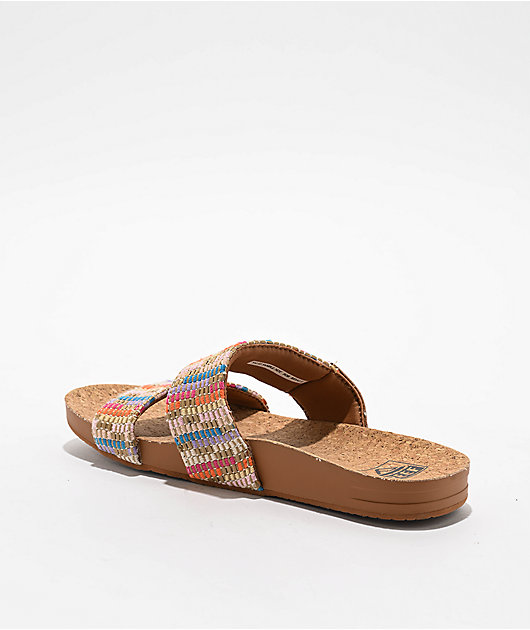 Reef Cushion Vista Beachy Woven Sandals
