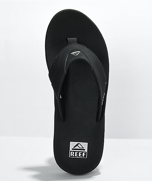 Reef Fanning 1.0 Black & Silver Sandals