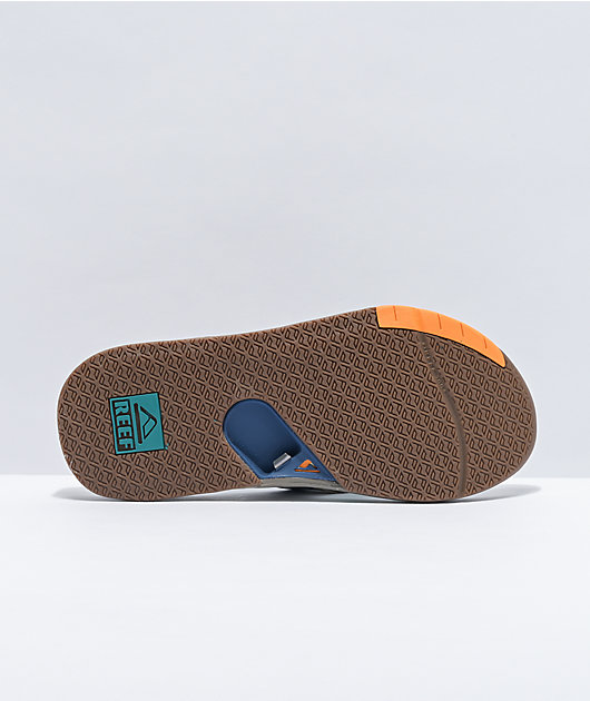 reef fanning low tan blue