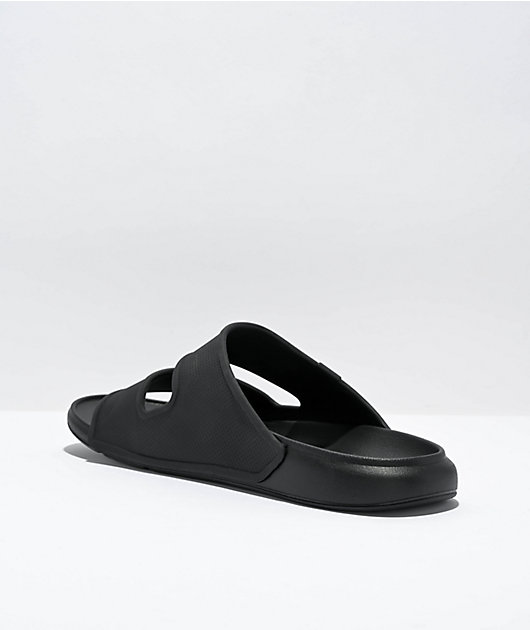 Reef Oasis Double Up Black Slide Sandals