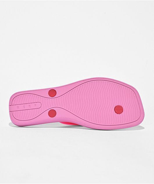 Reef Solaye Hibiscus Pink Sandals